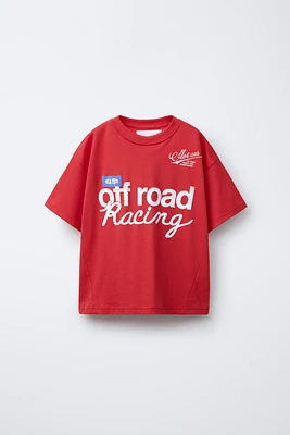 T-SHIRT IMPRIMÉ EN RELIEF