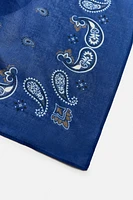 BANDANA À IMPRIMÉ CACHEMIRE