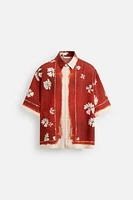 FLORAL PRINT SHIRT