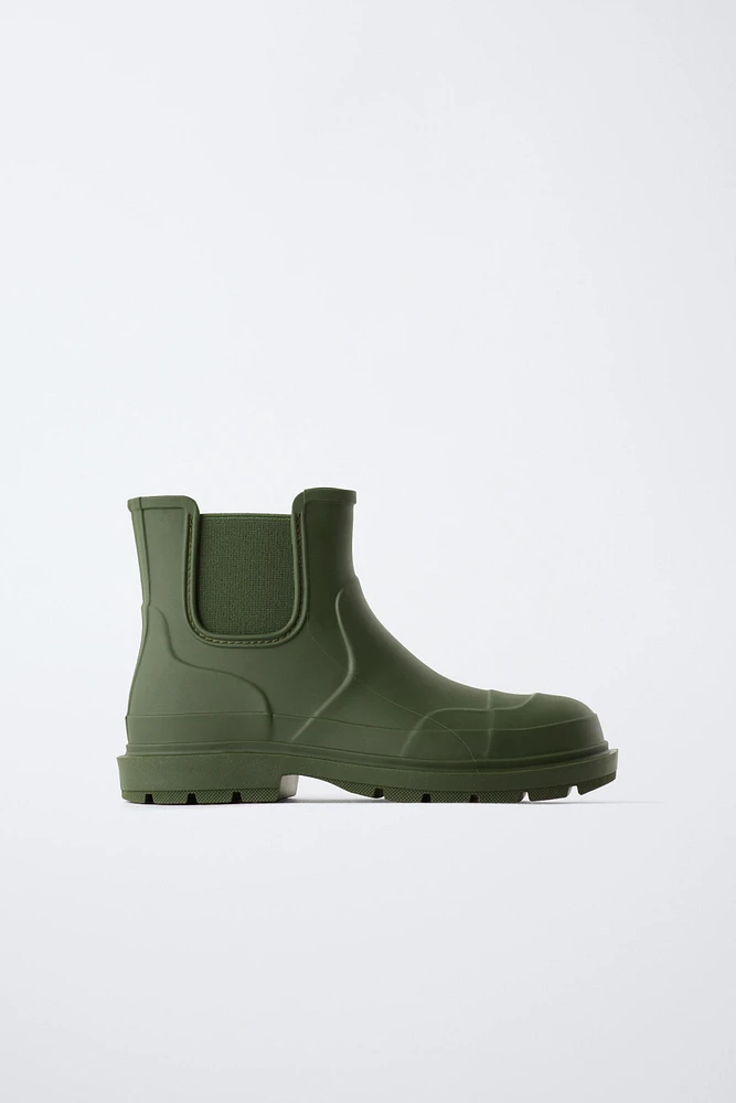 ELASTIC RAIN BOOTS