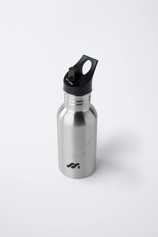 BOUTEILLE AVEC LOGO EN ACIER INOXYDABLE 500 ML