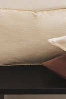 HOUSSE DE COUSSIN FRANGES