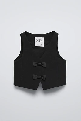 LITTLE BOWS VEST