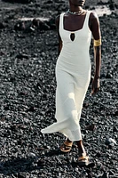 ROBE MIDI CROCHET
