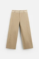 RELAXED FIT SEAM PANTS