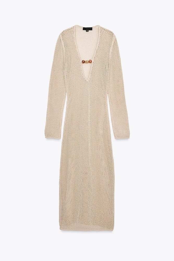 ROBE LONGUE EN MAILLE