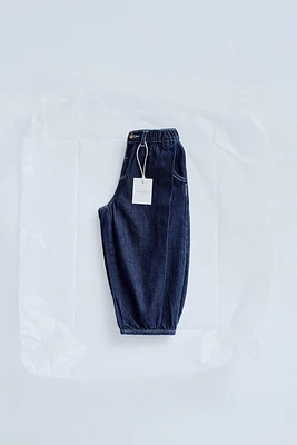 TIMELESZ - DARTED BAGGY JEANS