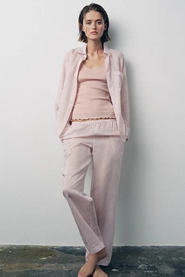 CHEMISE PYJAMA RAYÉE