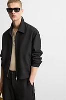 REGULAR FIT ZIPPER JACKET