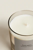 G) DARK AMBER SCENTED CANDLE