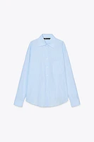 CHEMISE OVERSIZE POPELINE RAYÉE