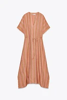100% LINEN MULTI-POSITION KAFTAN ZW COLLECTION