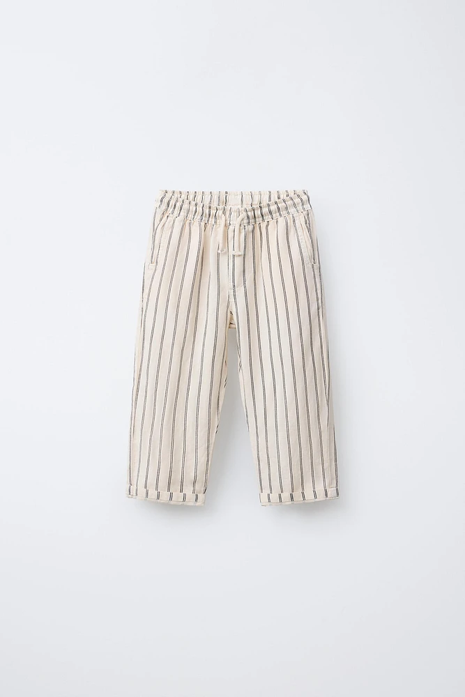 PANTALON FLUIDE EN LIN