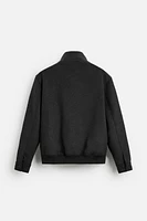 POCKETED TEXTURED JACKET