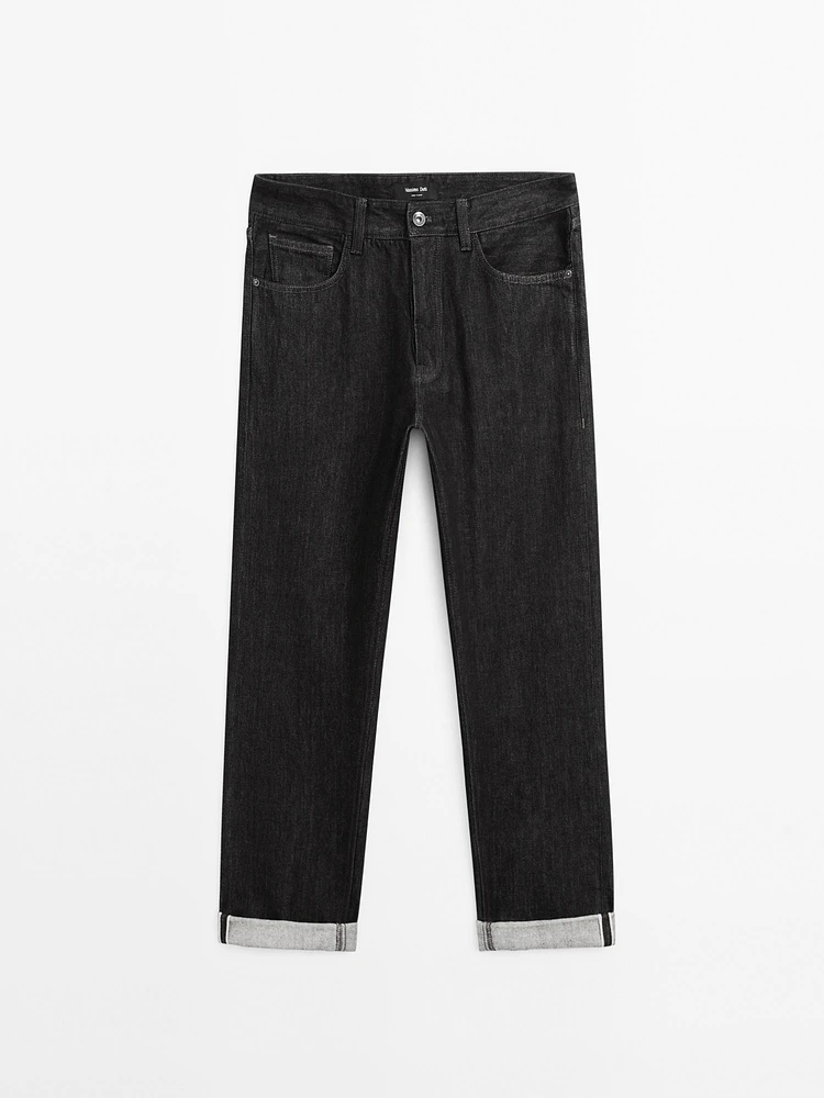 Jean selvedge tapered
