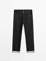 Jean selvedge tapered