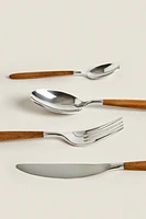 4-PIECE MAPLE FLATWARE SET