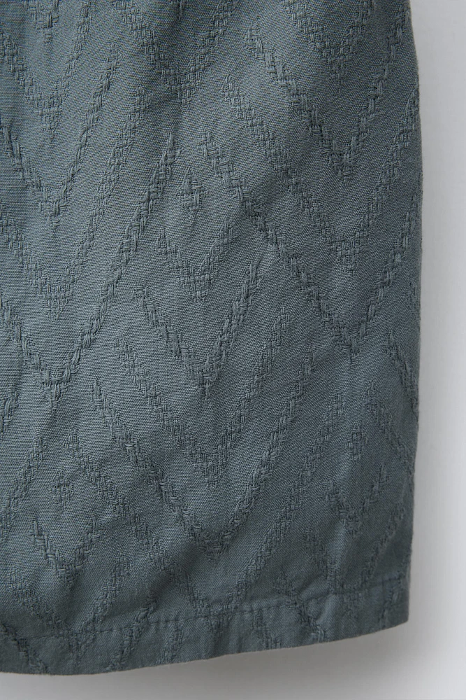 BERMUDA TEXTURÉ JACQUARD