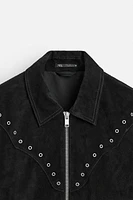 SUEDE LEATHER JACKET