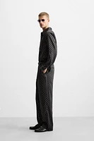 LIMITED EDITION GEOMETRIC PRINT PANTS