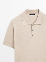 Polo en maille de coton