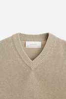 COTTON - LINEN SWEATER