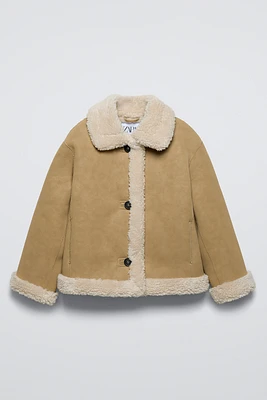 DOUBLE-FACED FLEECE LINED JACKET