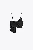 MAXI BOW CROP TOP