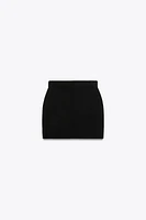 BASIC KNIT MINI SKIRT