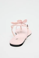 FLAT SANDALS WITH FLOWER