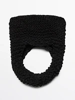 Mini split suede crochet bag - Limited Edition