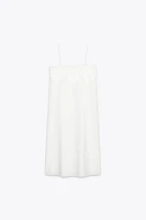 ZW COLLECTION EMBROIDERED STRAP DRESS
