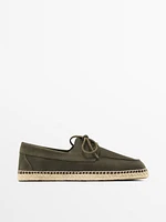 Espadrilles with bow