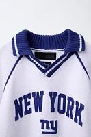 NEW YORK GIANTS © NFL KNIT SWEATER