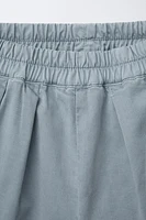 PLEATED BALLOON PANTS