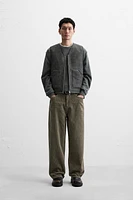 RELAXED FIT CORDUROY PANTS