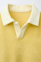 POLO SERVIETTE COL EN CONTRASTE