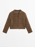 Veste en crochet