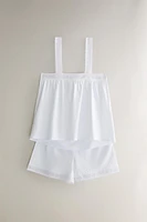 TOP COTON DENTELLE
