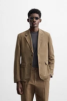 WASHED SUIT BLAZER