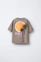 SURF PRINTED GARMENT DYE T-SHIRT