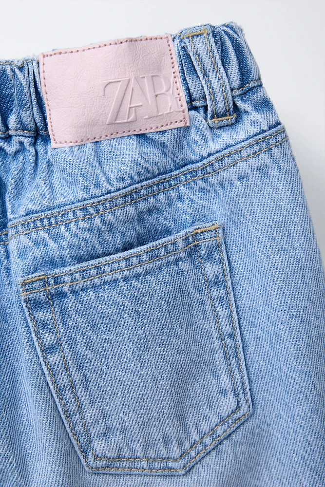 JEAN WIDE LEG COMBINÉ