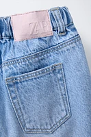 JEAN WIDE LEG COMBINÉ