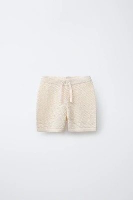 BERMUDA EN MAILLE CROCHET