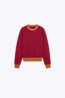 PULL EN MAILLE COLOR BLOCK