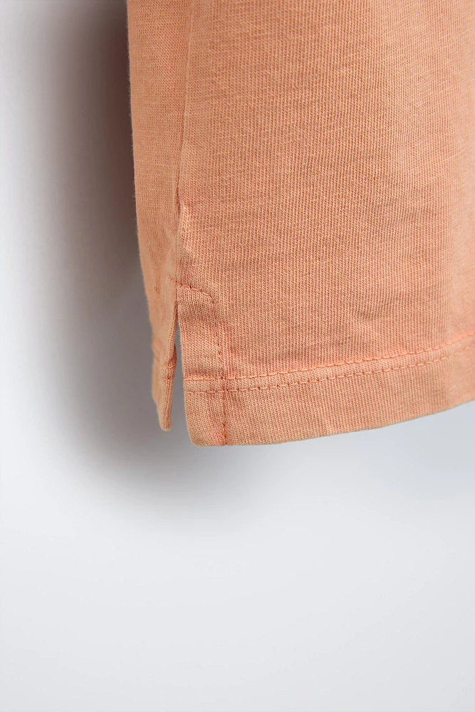 T-SHIRT EFFET DÉLAVÉ