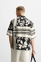 COMBINATION PRINT SHIRT