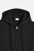 ZIP HOODIE SWEATSHIRT