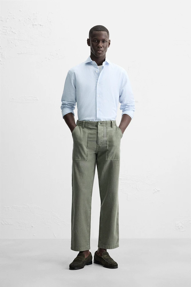 COTTON - LYOCELL SHIRT