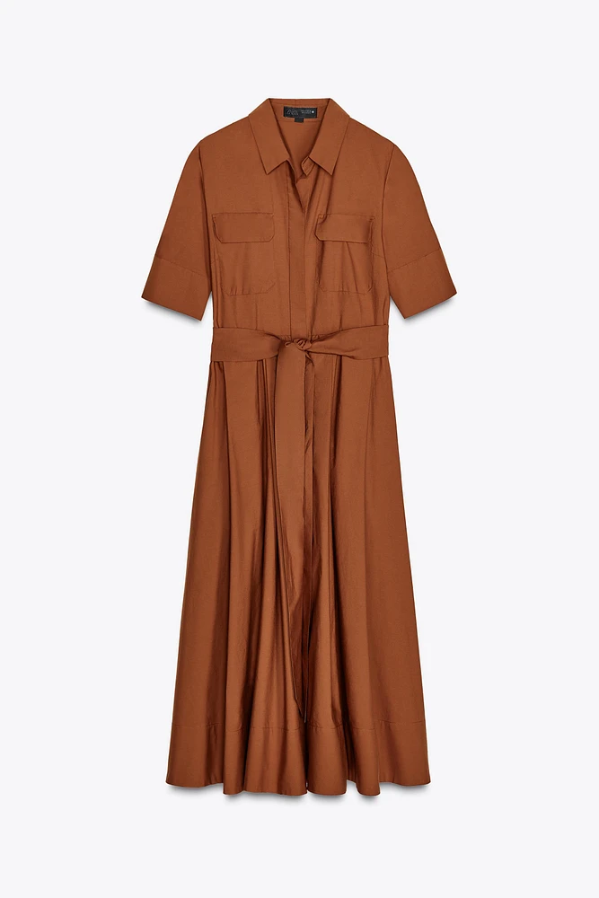 ZW COLLECTION POPLIN SHIRTDRESS